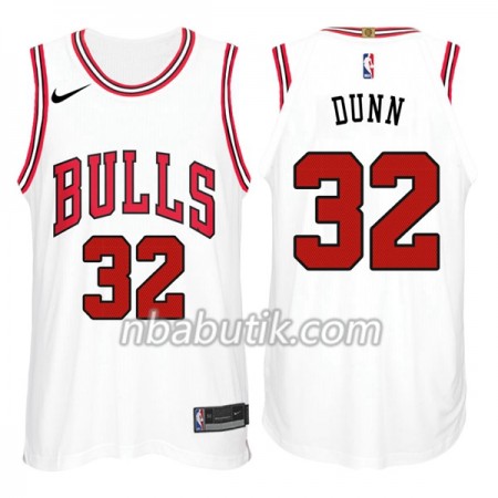 NBA Mænd Trøje Chicago Bulls Kris Dunn 32 Nike Hvid Swingman NBA Mænd Trøje Chicago Bulls Kris Dunn 32 Nike Hvid Swingman
